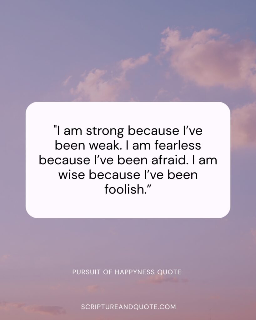 I am wise because I’ve been foolish
